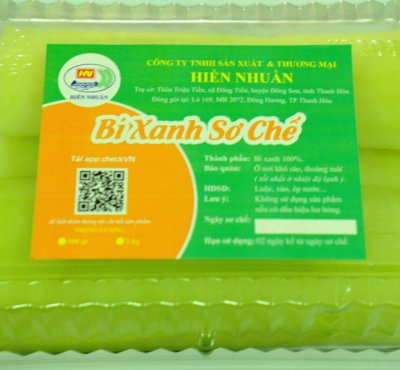 OCOP - Bí xanh Sơ chế -0,5kg