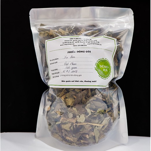 Lá Xạ Đen Khô Hòa Bình - hàng chất lượng 100% - 500gr