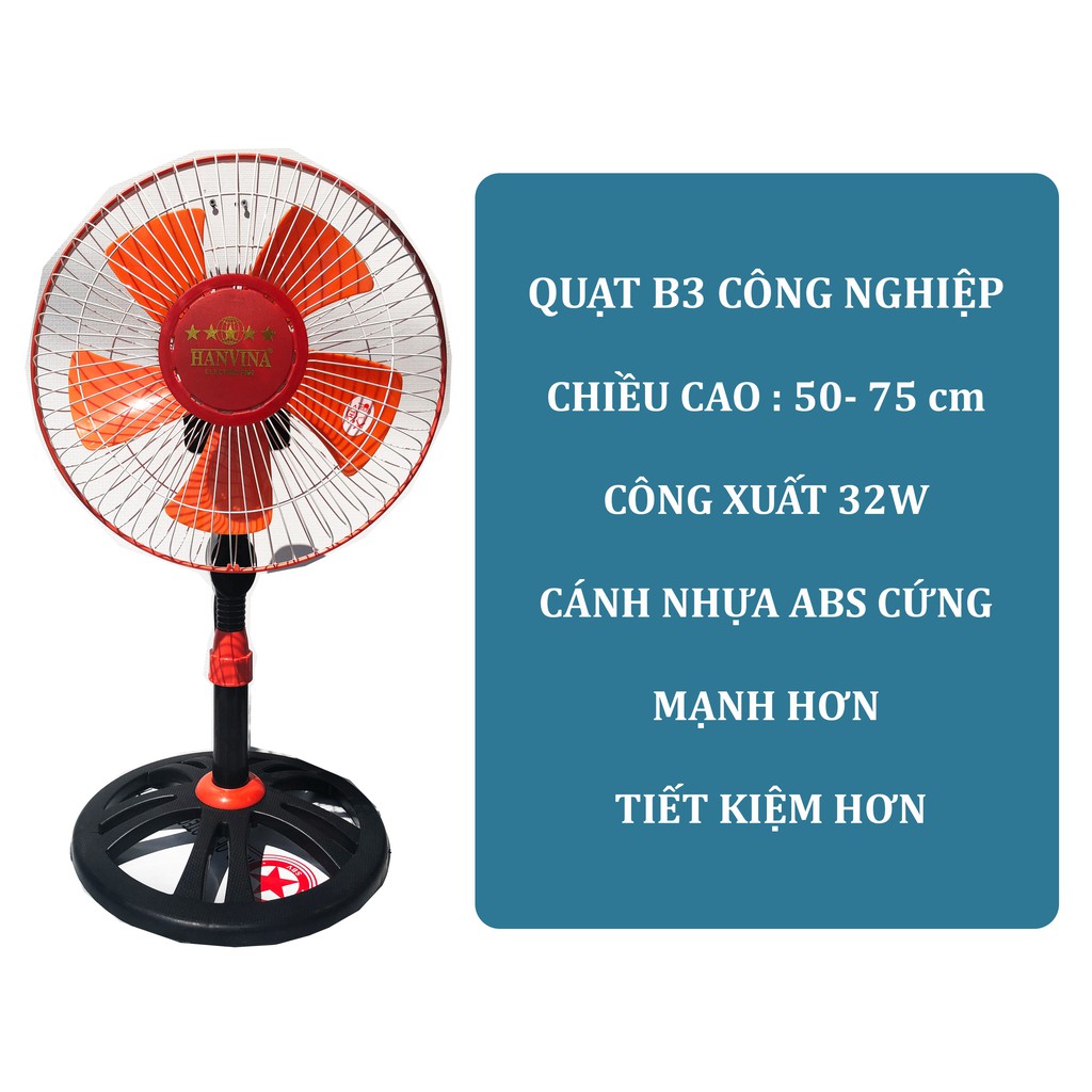 QUẠT ĐỨNG LỠ B3 CÔNG NGHIỆP