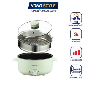 Nồi điện đa năng NONOSTYLE (3L) - Bảo hành 12 tháng