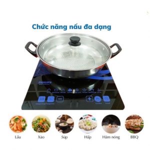 Bếp Từ Đơn PL Cảm Ứng Mặt Kính Cường Lực TẶNG KÈM NỒI, Công Suất 2200W, Có Chức Năng Hẹn Giờ, Truyền Nhiệt Tốt BH 1 Năm