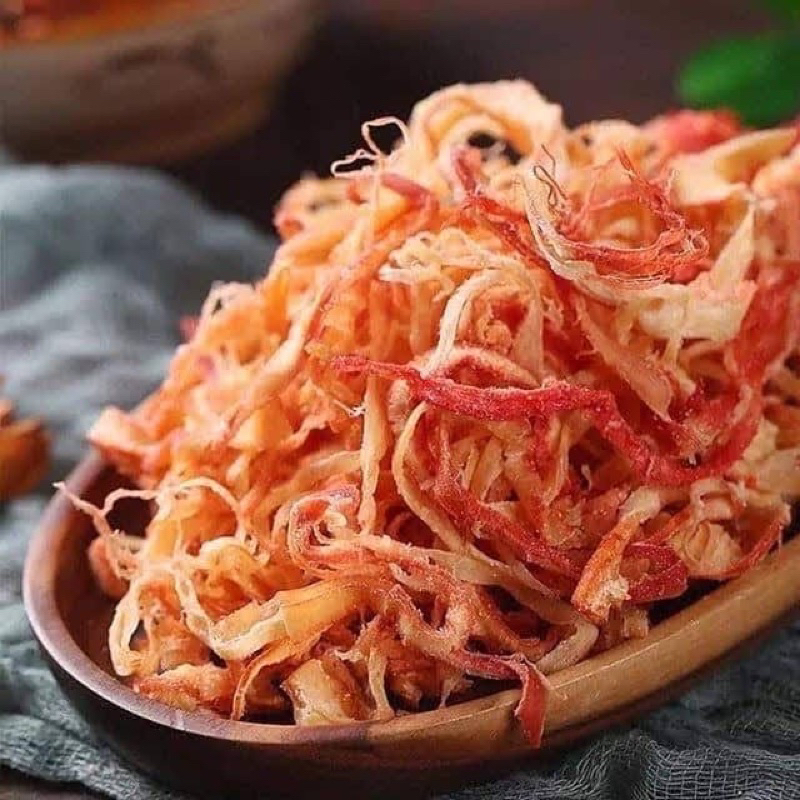 Mực Hấp Nước Dùa Xé Sợi KHANG FOOD 250GR